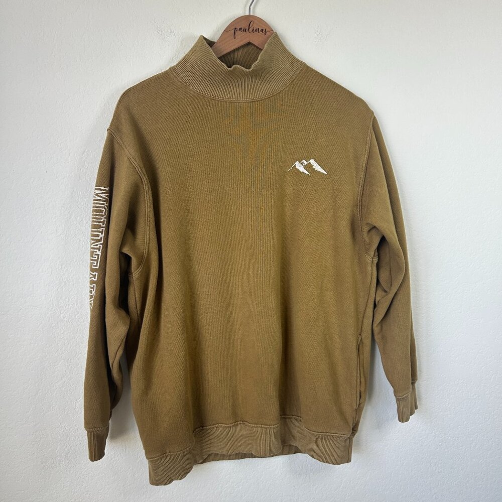 Aerie Brown mockneck Sweatshirt